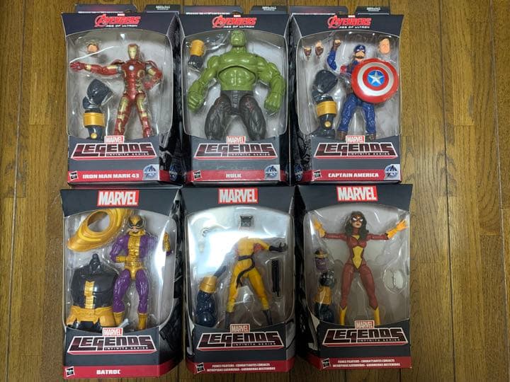 マーベルレジェンド　サノス　シリーズ　6インチ　アクションフィギュア