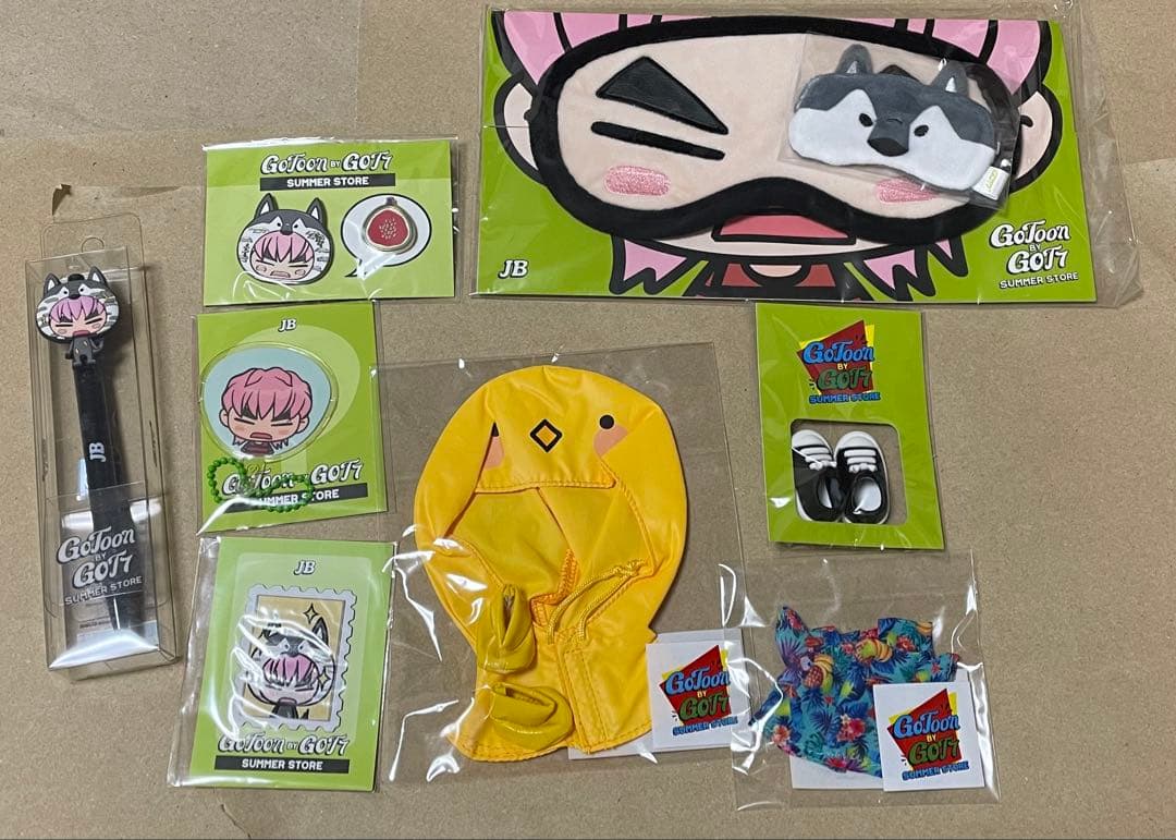GOTOON BY GOT7 SUMMER STORE 8点セット