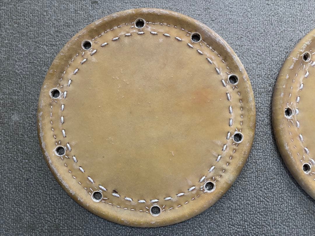 締太鼓用皮 2丁掛 2枚セット