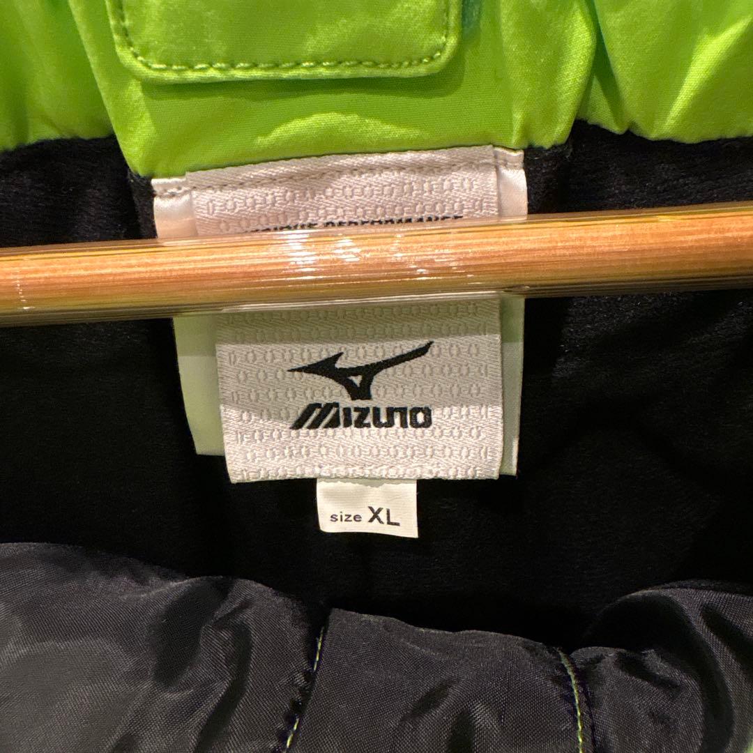 Mizuno スキーウェア 上L 下XL黒/緑