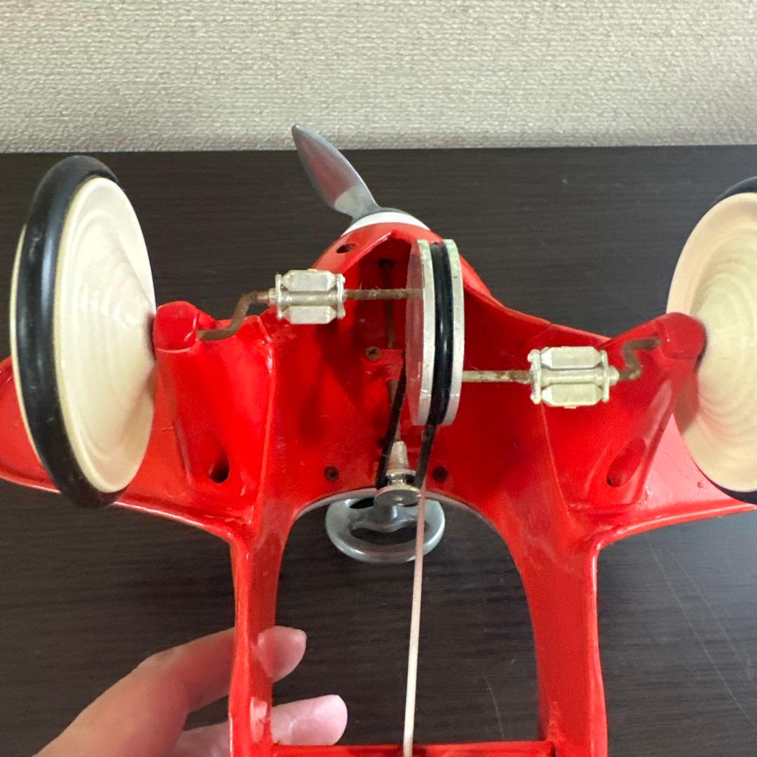 【希少】コカコーラ l Pedal Plane 飛行機　赤