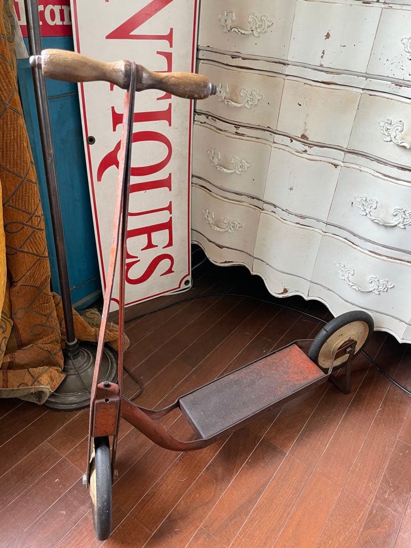 アンティーク　スクーター　キック　ボード　スケーター　アメリカ　100年