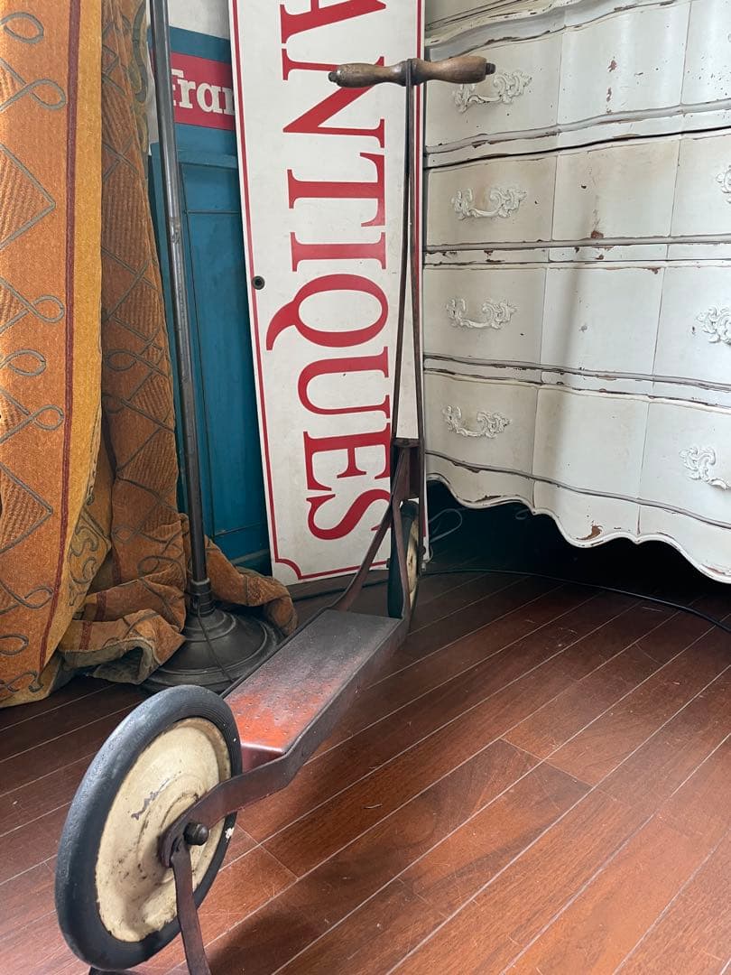 アンティーク　スクーター　キック　ボード　スケーター　アメリカ　100年