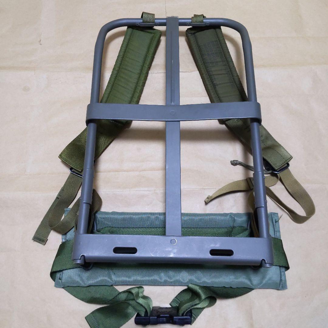 アメリカ軍ALICEパックフレーム/ショルダーパット/ウエストパット実物放出良品