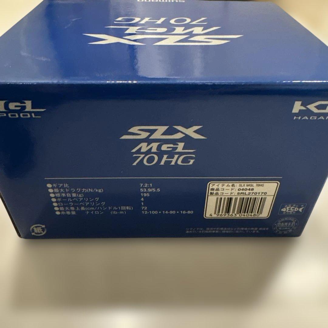 SHIMANO SLX MGL 70HGベイトリール
