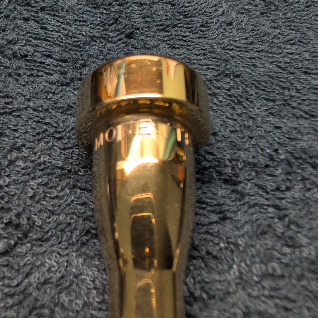 トランペットマウスピース モネットB15 金メッキ