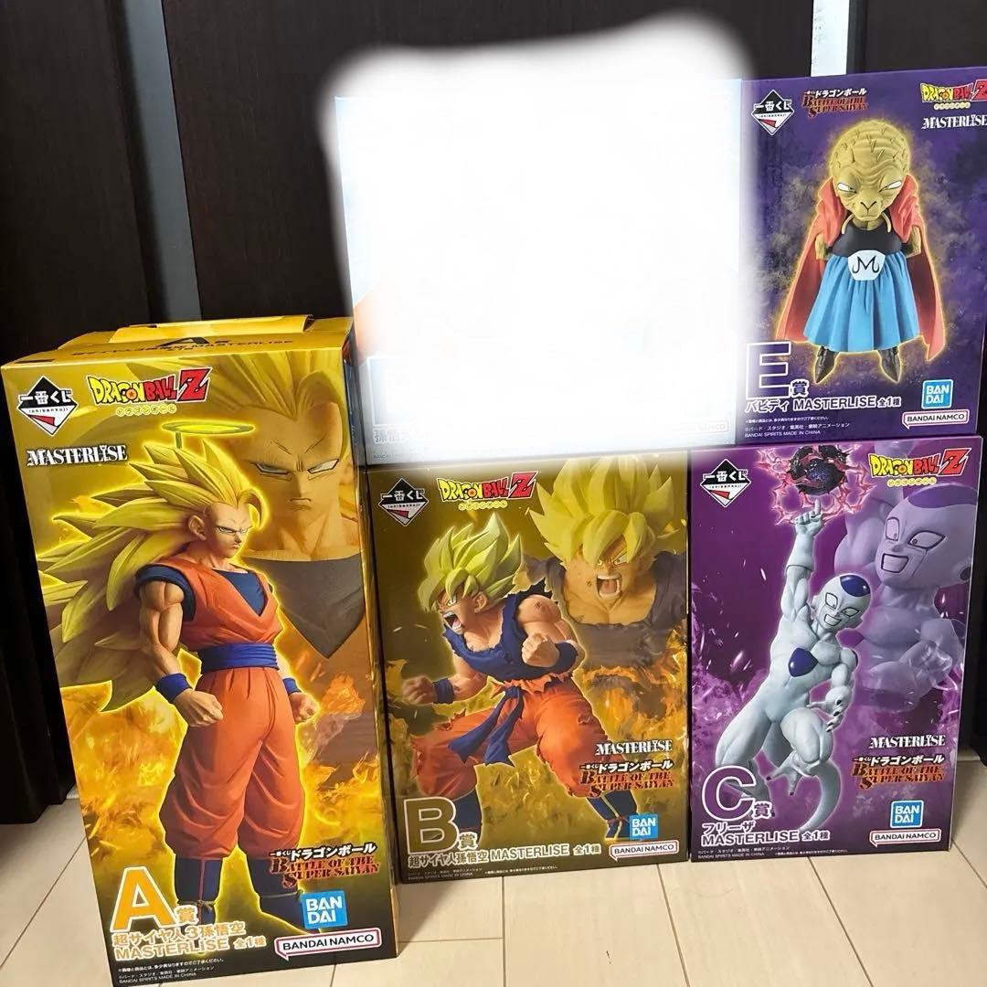 一番くじ　ドラゴンボールA賞B賞C賞E賞フィギュアまとめ売り
