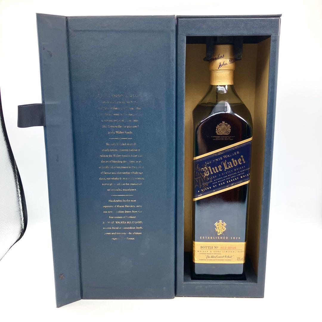 L*s様 未開栓 ジョニーウォーカー ブルーラベル 750ml 40度 箱付き