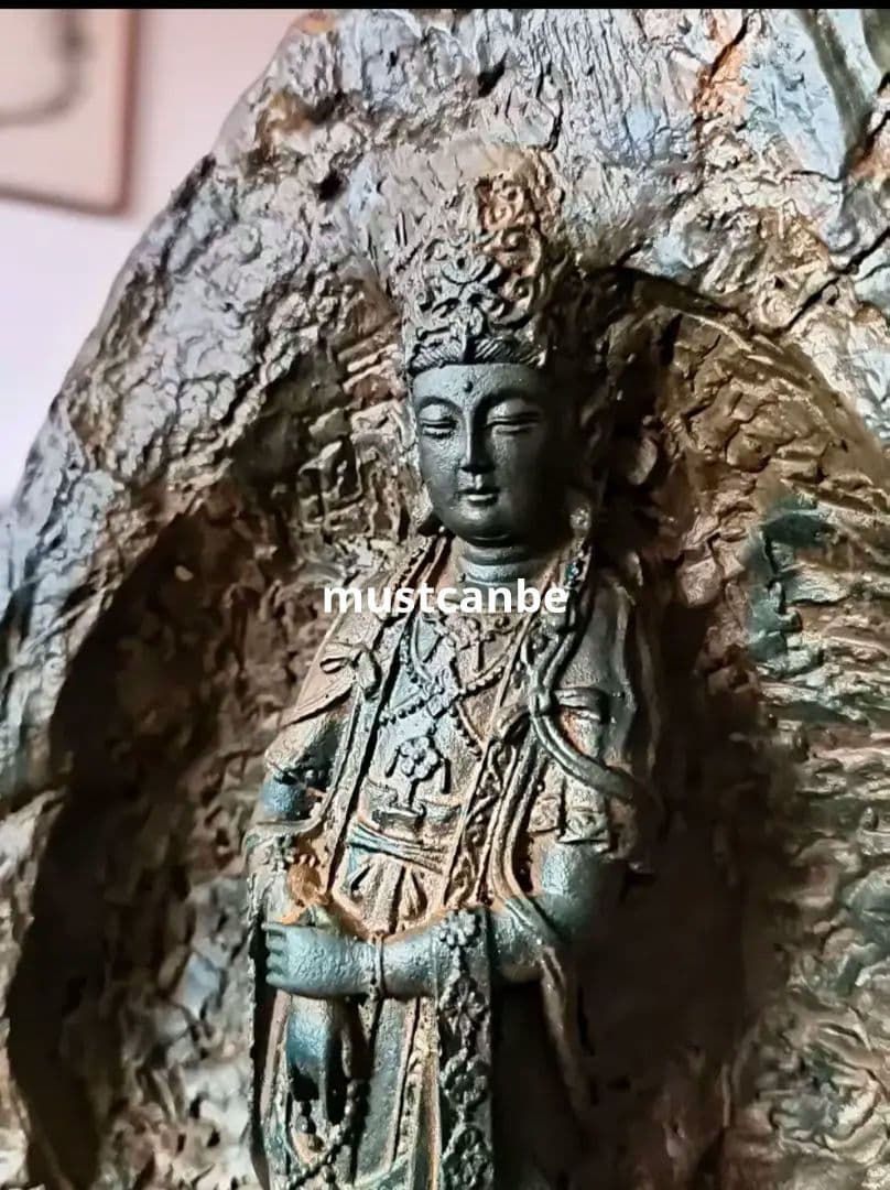 石像 石仏 観音仏像 禅意 置物 香座書房 文鎮 茶道茶台 装飾品 工芸品 置物