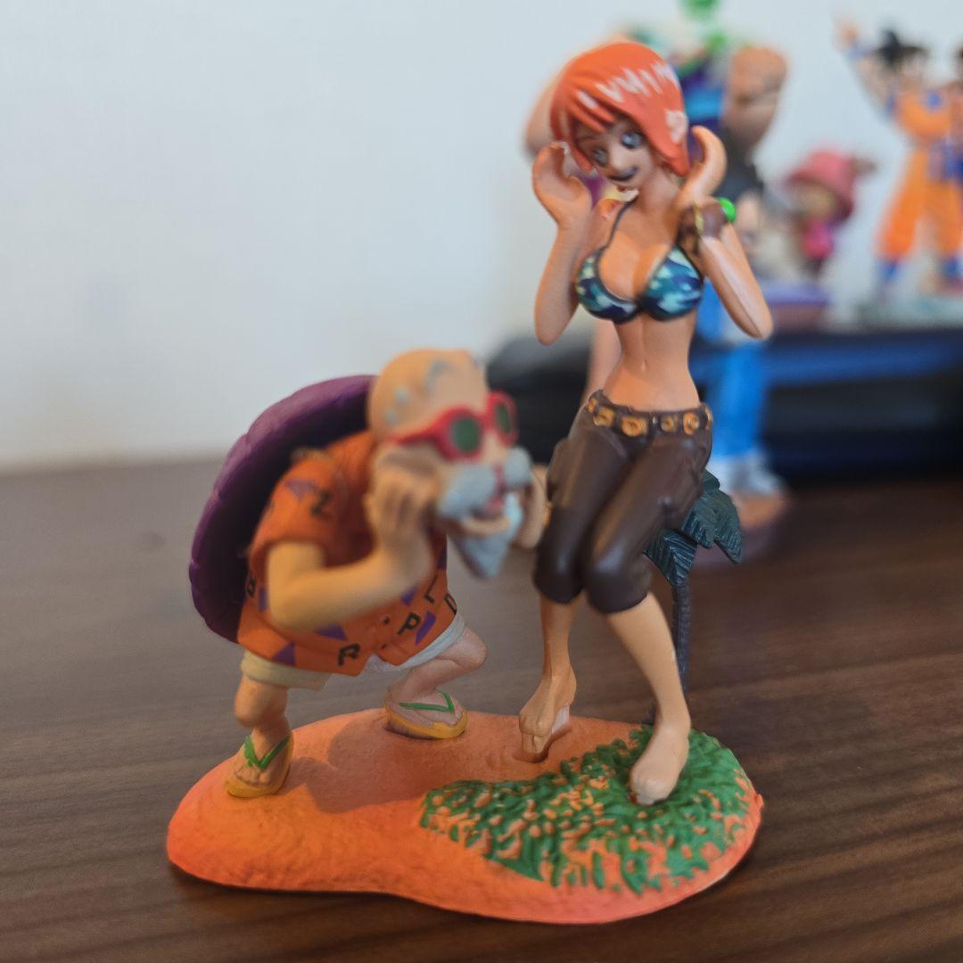 ドラゴンボールカプセル ワンピースコラボ 彩色フルコンプ