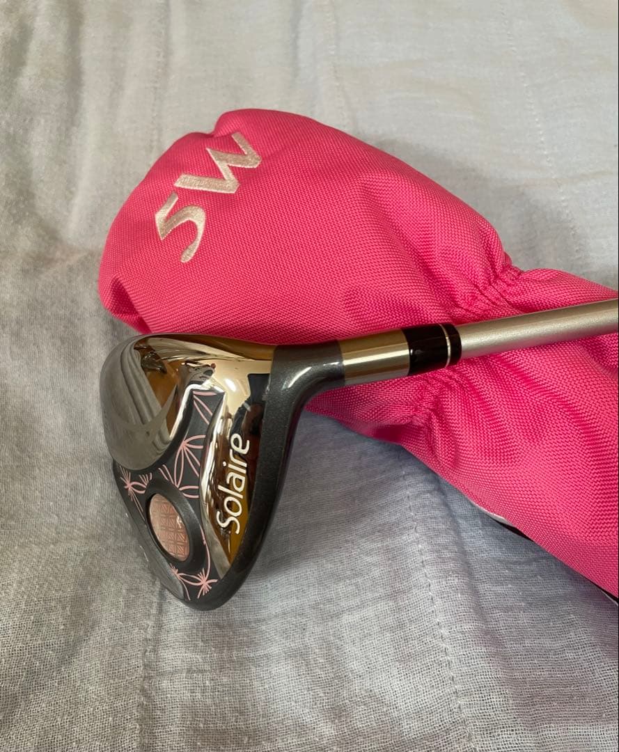 Callaway Solaire クラブ8本セット キャディバック付　ピンク