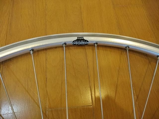 アンブロシオ×ホワイトインダストリーズ　手組ホイール　カンパフリー　11S