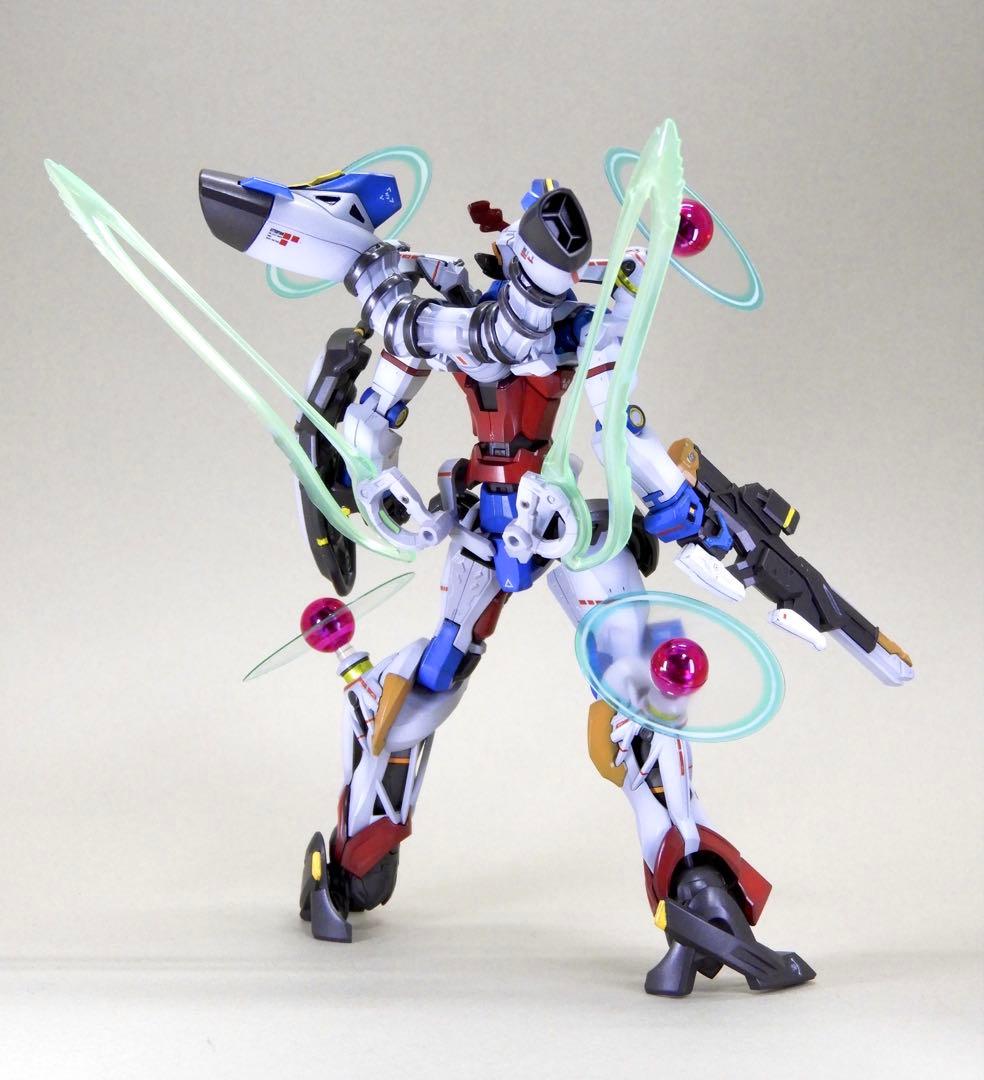 HG ジークアクス エンディミオン・ユニット覚醒時 全塗装 / ガンプラ 完成品