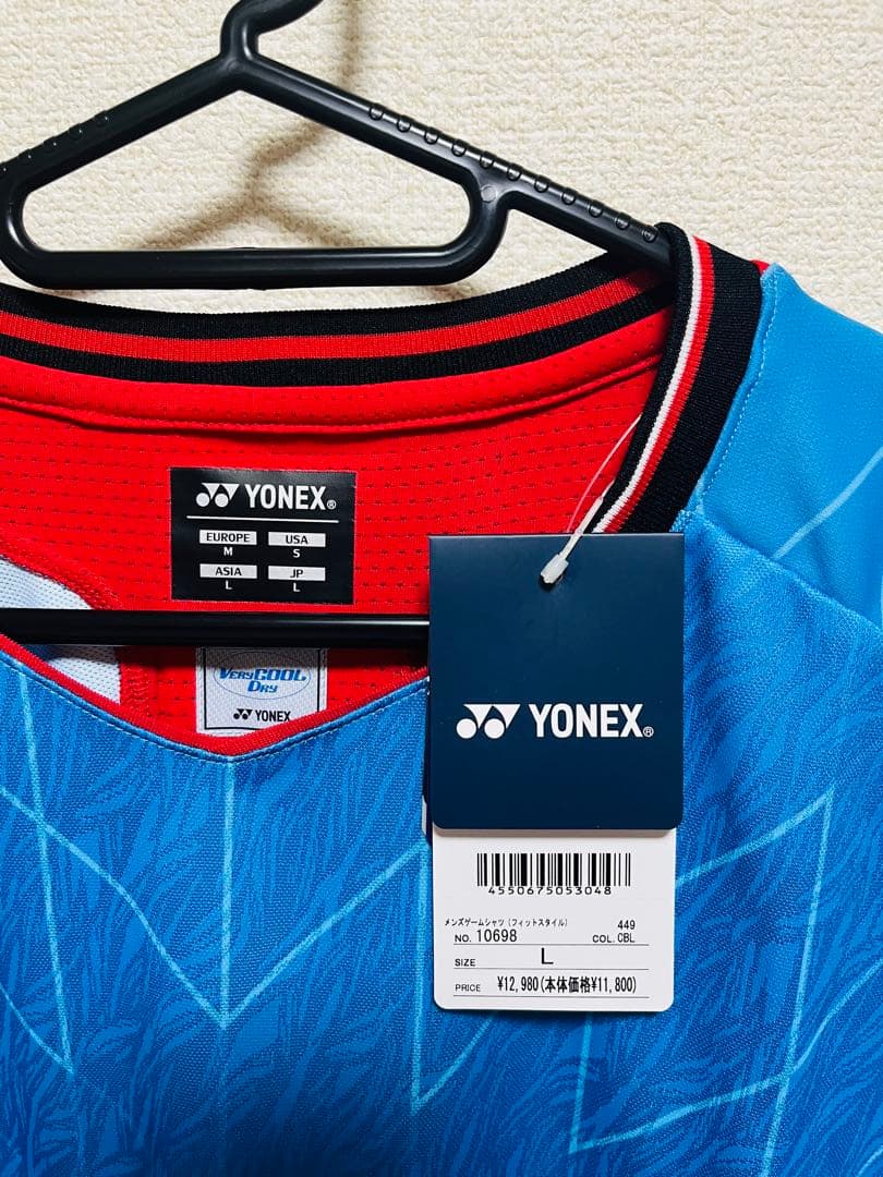 【新品タグ付／即日発送】 ヨネックス　日本代表ユニフォーム　Lサイズ