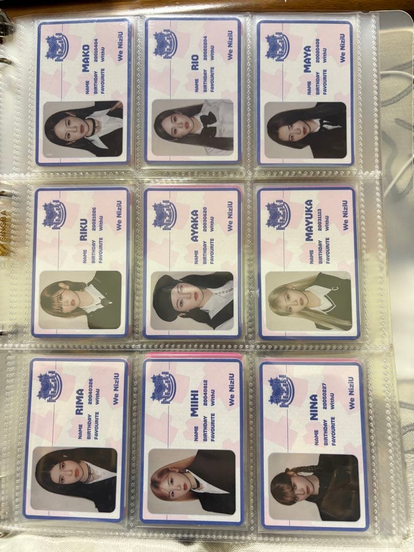 NiziU まとめ売り トレカ