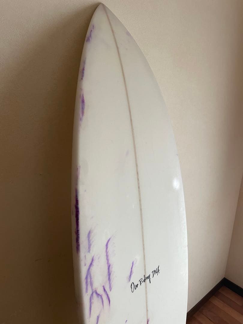 【手渡しのみ】threeweather PU BLACKS 6'6\"サーフボード