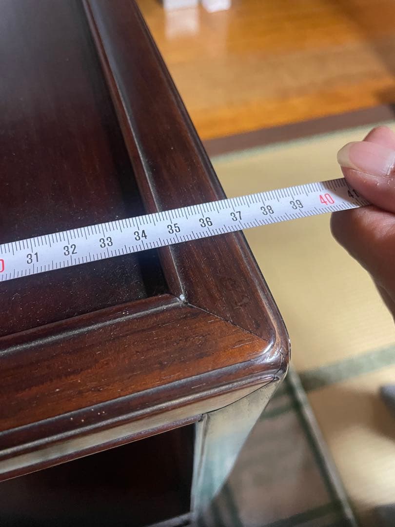 中国家具　中国骨董　箪笥　唐木　紫檀　黒檀　木製　飾り棚　茶箪笥　ローズウッド