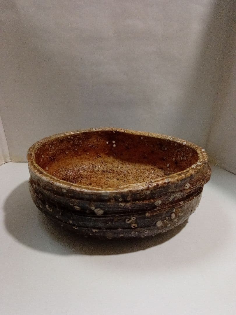 レトロ　陶器　花器　菓子器