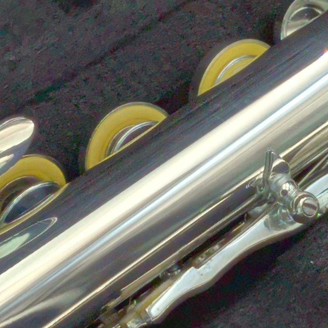 フルート　調整済　美品　プレイテック　リングモデル