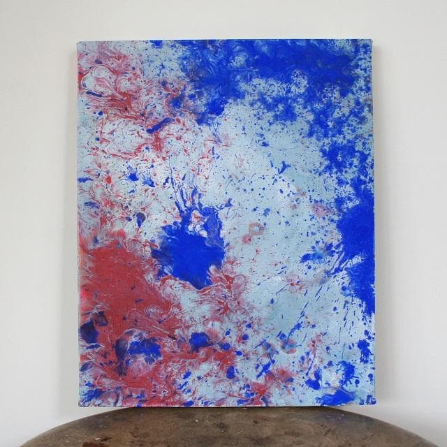 内野隆文　太極図　抽象画　絵画　アート作品　現代美術　キャンバス