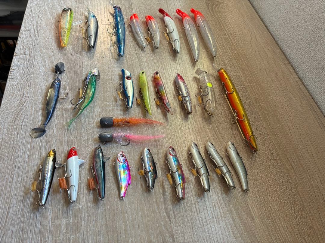 シーバスルアー引退セット　27個