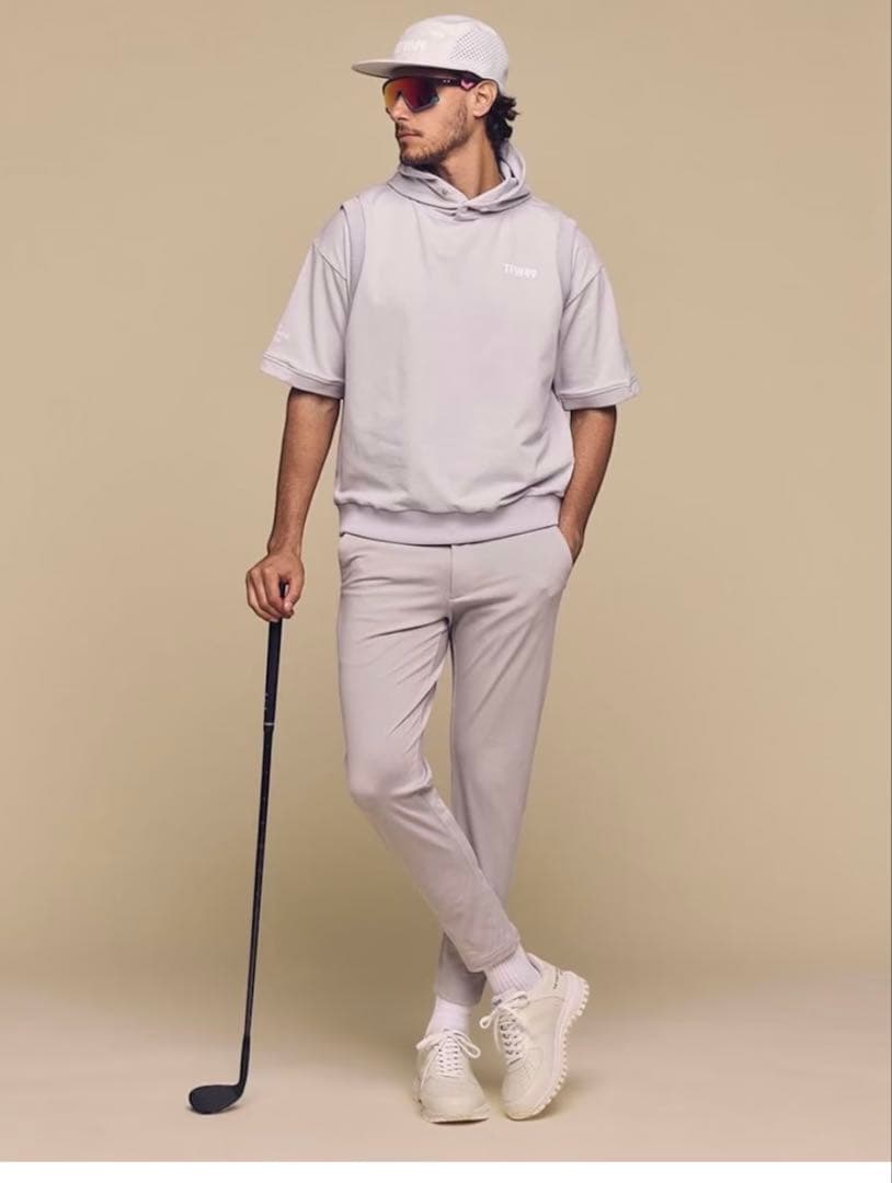 TFW49 25SS新作 ショートスリーブ　ベスト　パンツ3点セットアップ