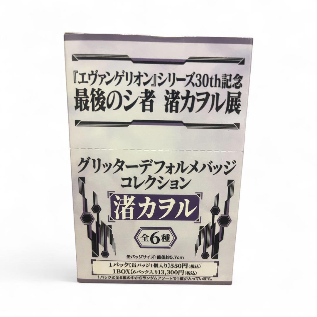 最後のシ者 渚カヲル展 缶バッジ BOX セット 限定 エヴァンゲリオン
