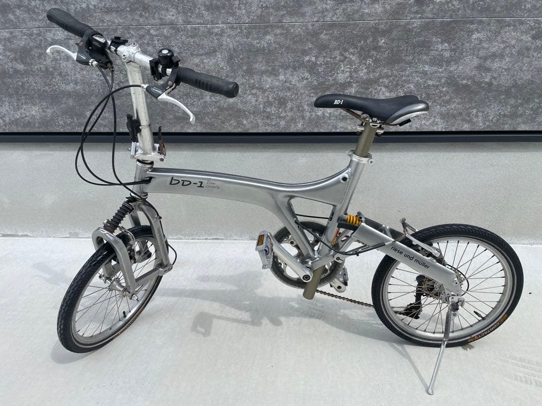 （curi ）R&M 「ライズアンドミューラー」 BD-1 折り畳み自転車