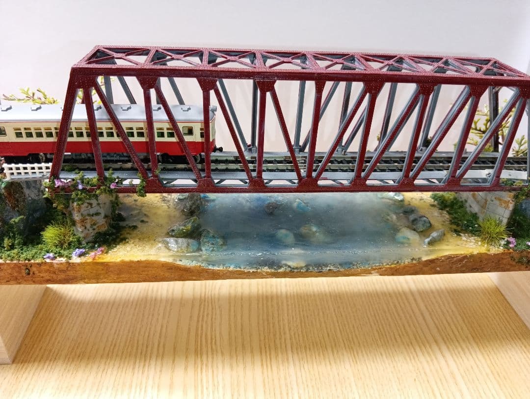 Nゲージ 鉄道模型ジオラマ（車両付き）その3