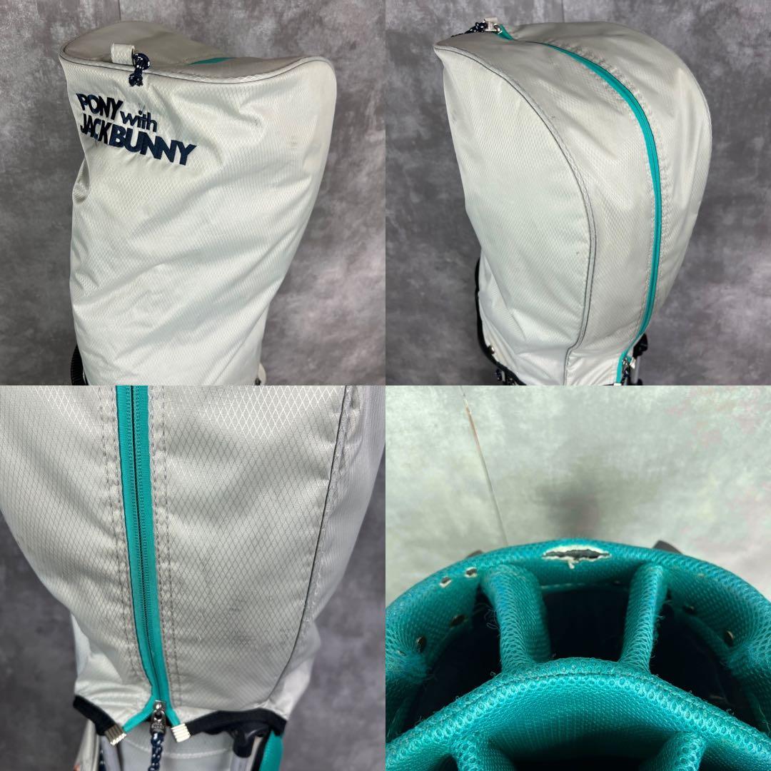 希少　PONY with JACK BUNNY　スタンド式キャディバッグ　7分割