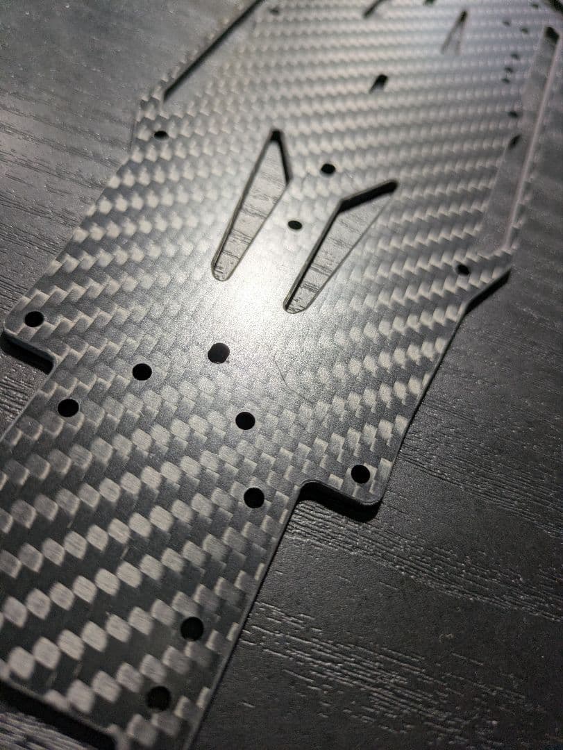 ReveD RDX用カーボンシャーシ＆サイドデッキ2mm