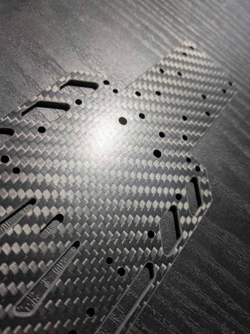 ReveD RDX用カーボンシャーシ＆サイドデッキ2mm