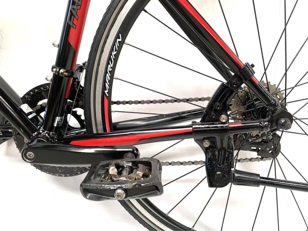 【即乘】送料無料MARUKN ロードバイク FALAD 超軽量11.2キロ