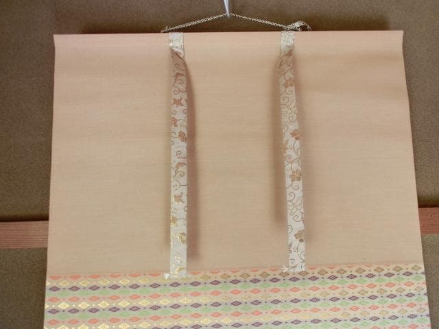 掛軸■立雛『山下友月作』桃の節句 お雛様 3月 春 肉筆 日本画 古美術■①