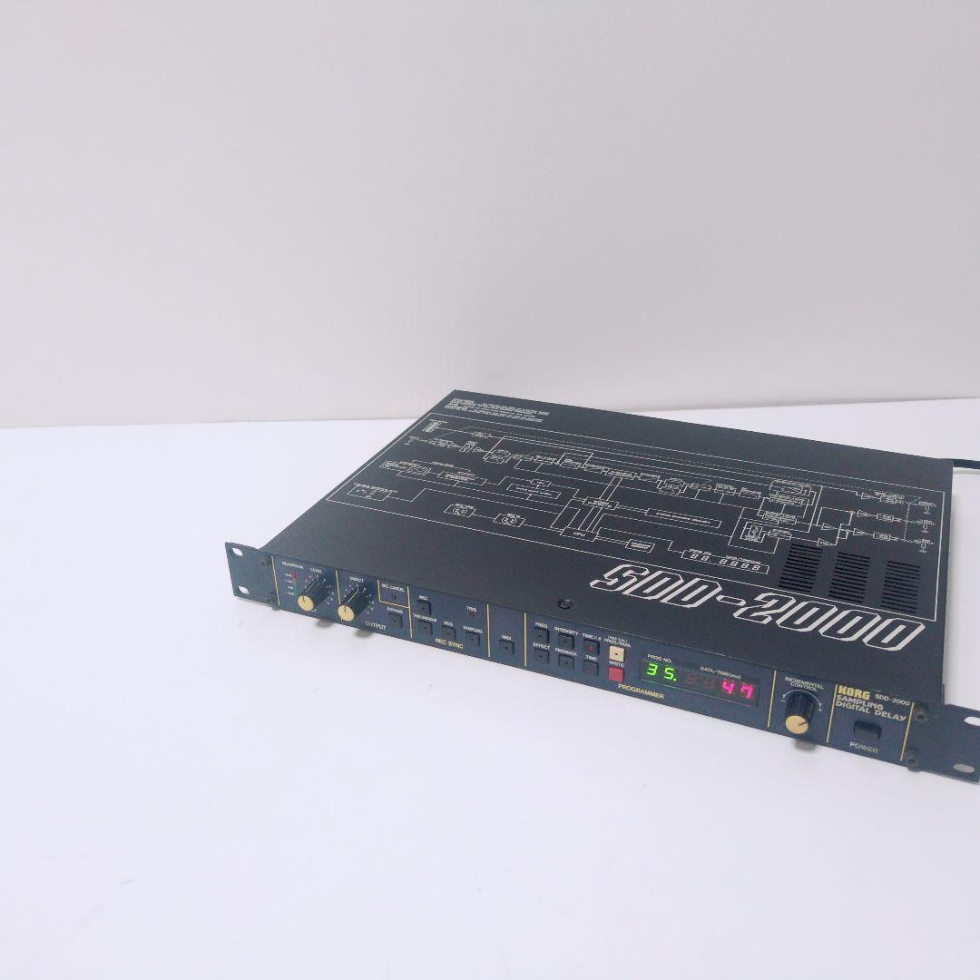 KORG SDD-2000 デジタルディレイ（サンプリングデジタルディレイ）