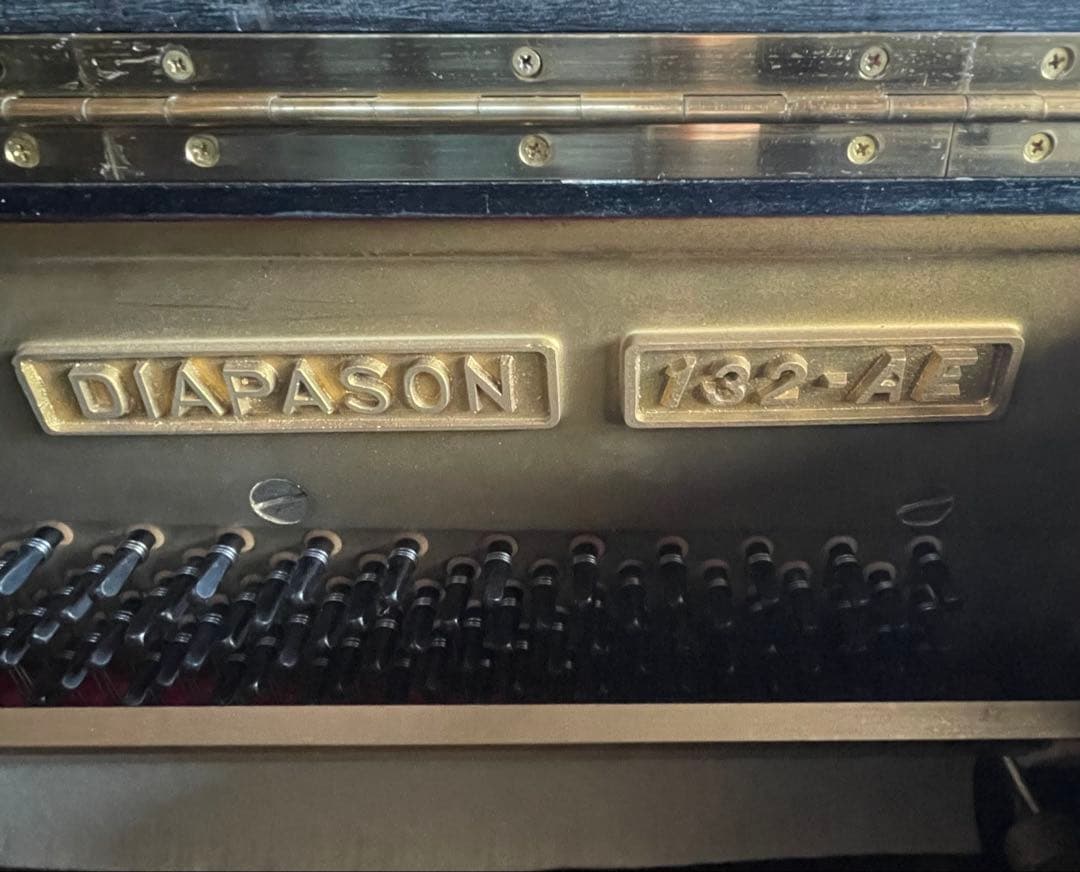 DIAPASON アップライトピアノ 88鍵 黒