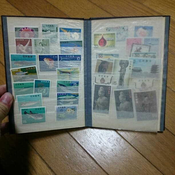 切手本 父親の物です