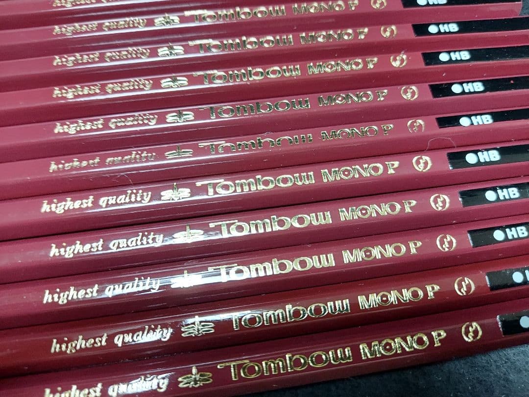 レトロ鉛筆、トンボ鉛筆、モノ鉛筆、Tombow MONO P 鉛筆 昭和レトロ