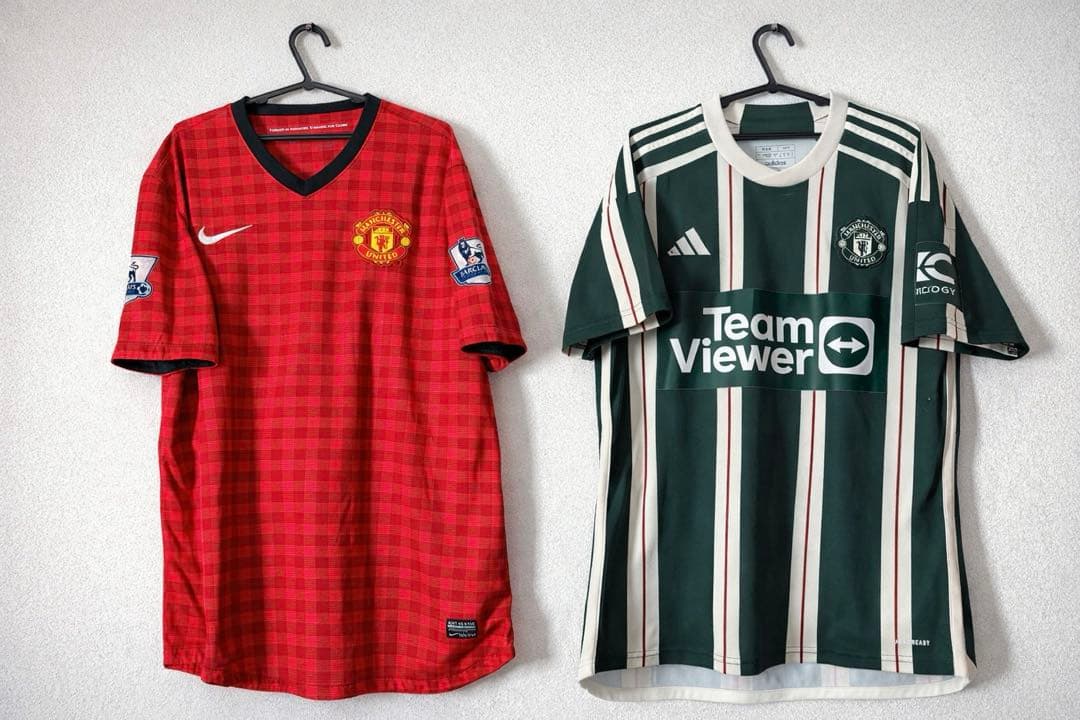 どちらも正規品‼️マンチェスターユナイテッド ゲームシャツ　2点セット