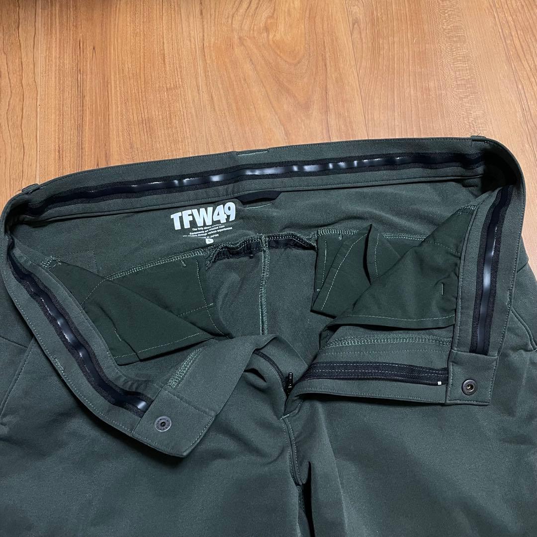 TFW49 アンクルスリムパンツ　カーキ　XL junhashimoto ゴルフ