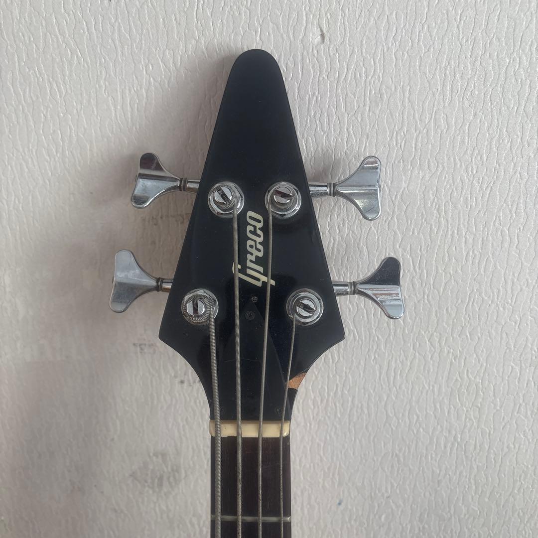 ぴ*ま様 ジャンク Greco FVB-90 フライングVベース 80~90 s