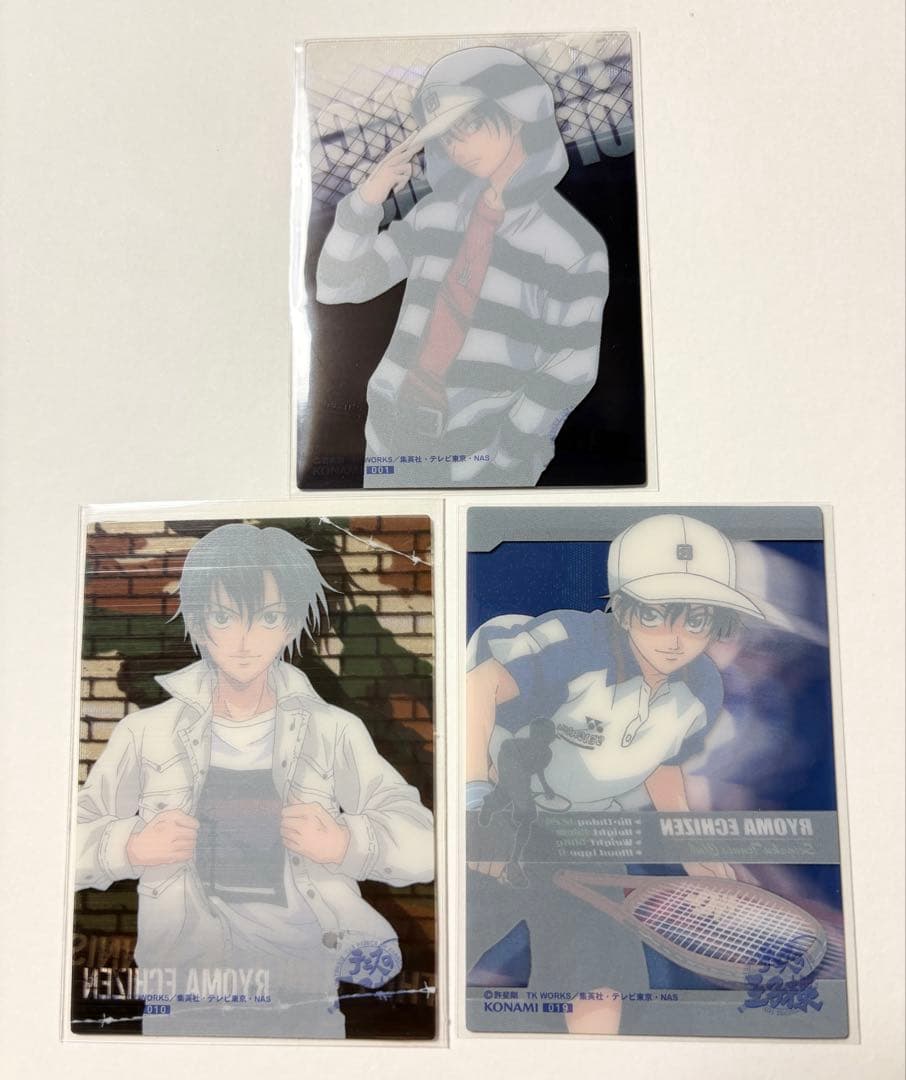 ★テニスの王子様★越前リョーマ★シャイニングクリアカードSP＆レア★計3枚★