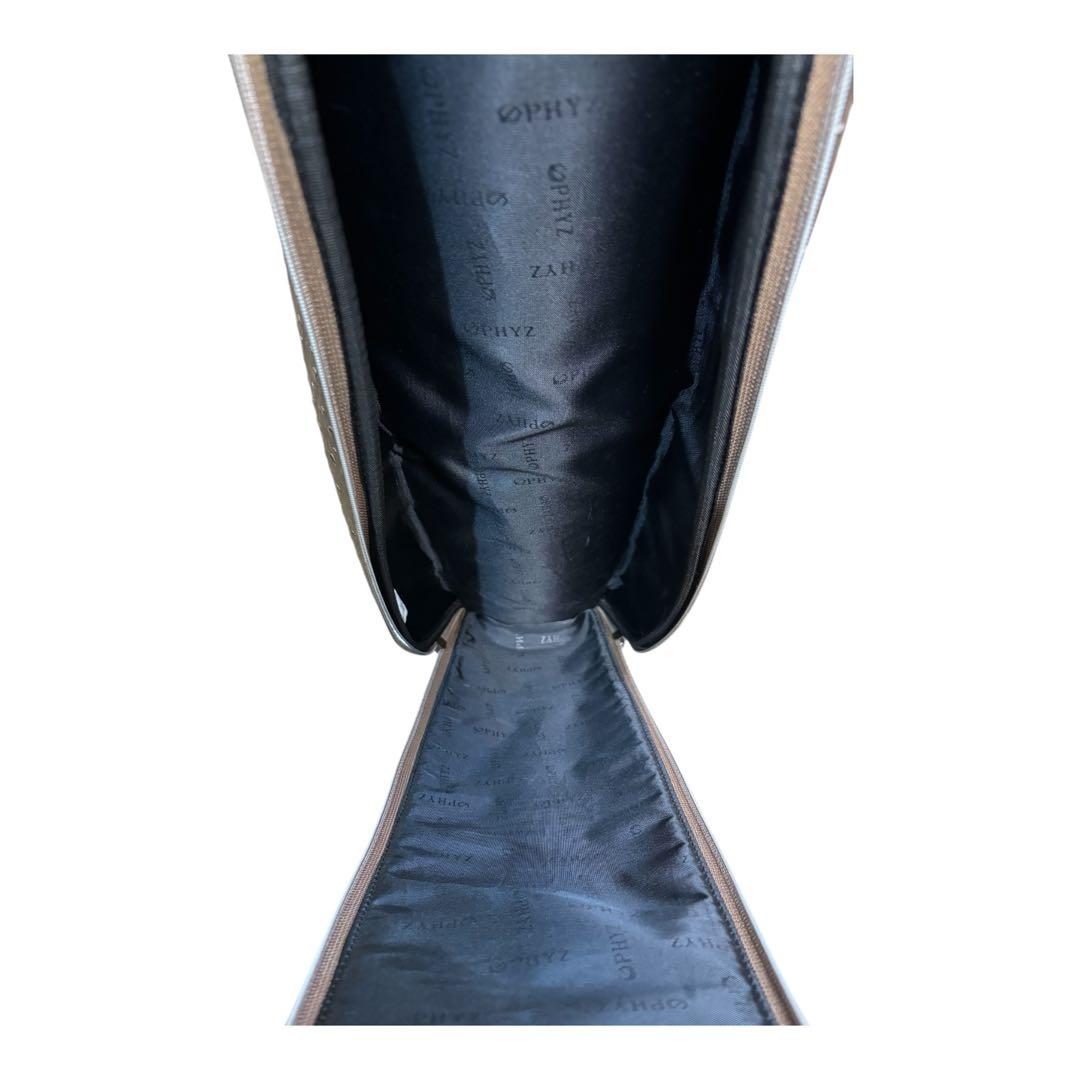 【美品】ブリヂストン ファイズ PHYZ キャディバック ブラウン クロコダイル