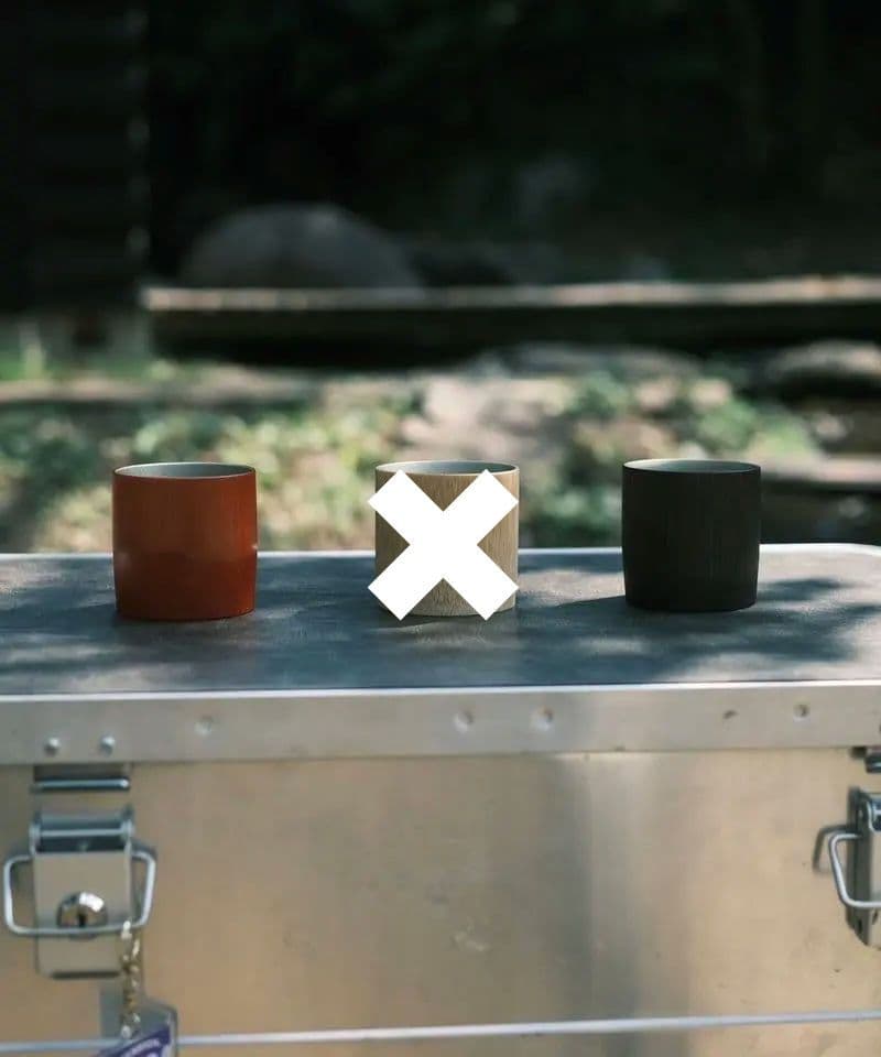 定価以下 Lod Products Bamboo Cup 赤黒 2点 セット