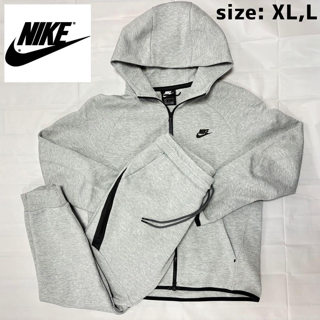 廃盤 NIKE 旧テックフリースセットアップ 上:L 下:XL