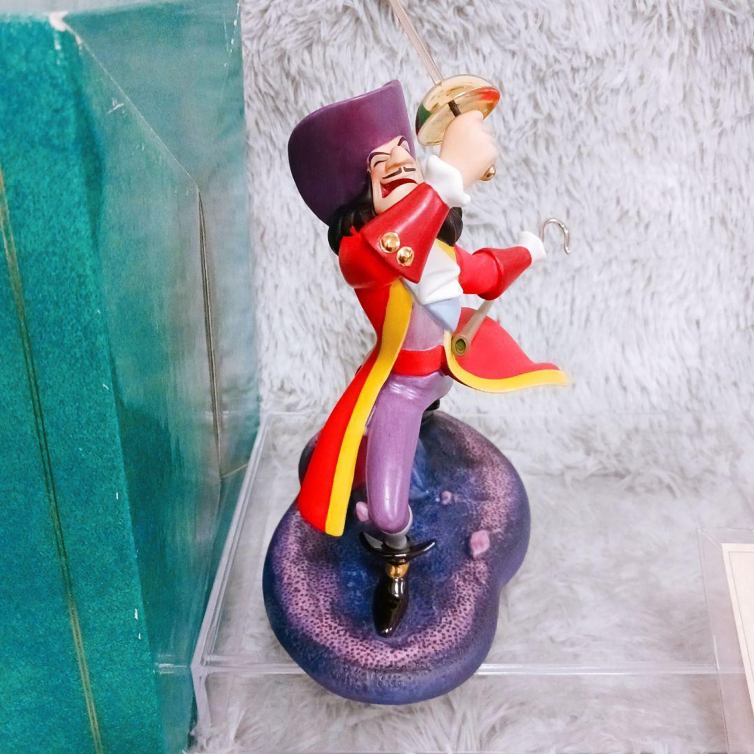 ☆WDCC限定☆ピーターパンフック船長フィギュア箱COA付40周年希少公式正規品