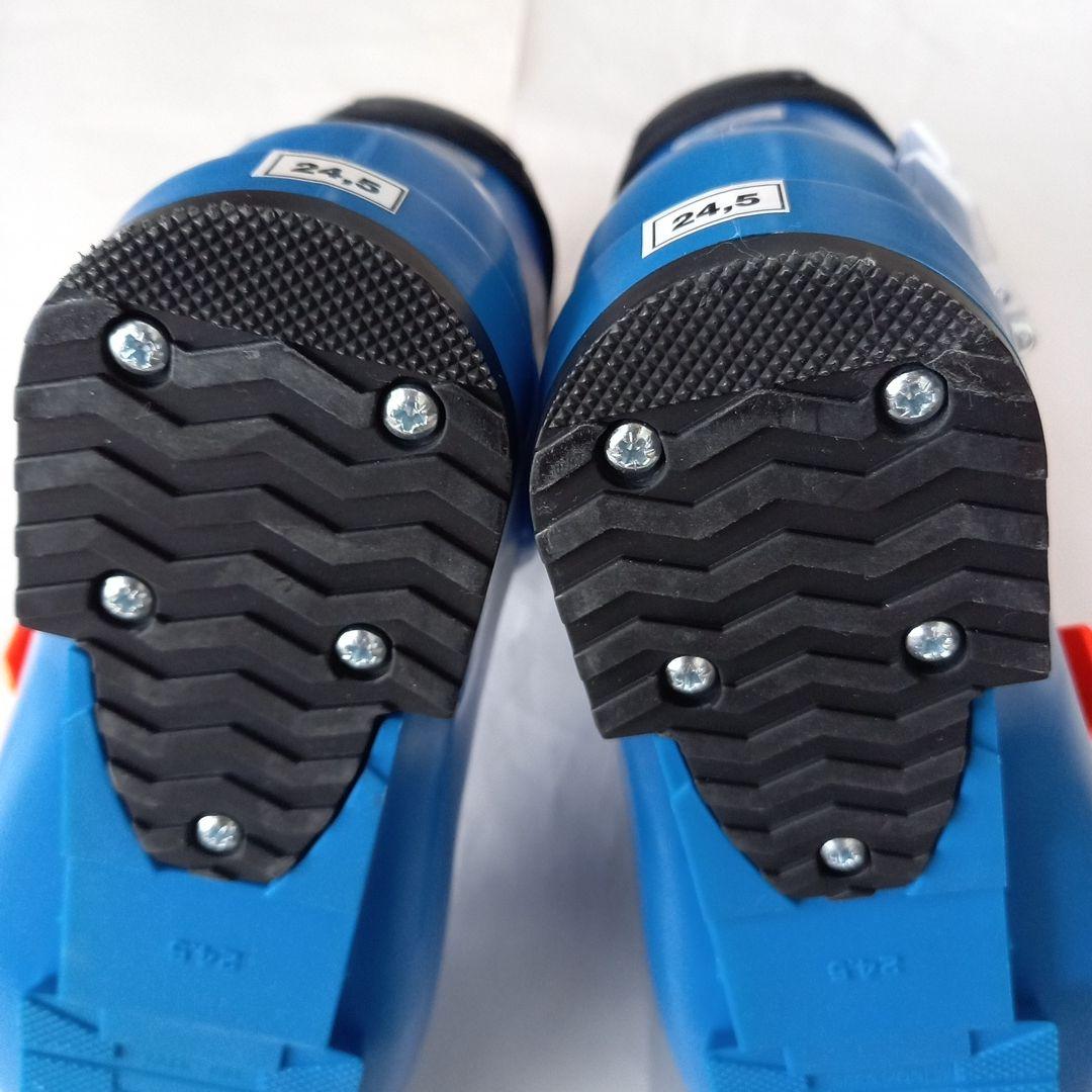 LANGE スキー ブーツ 24.0cm 青/オレンジ