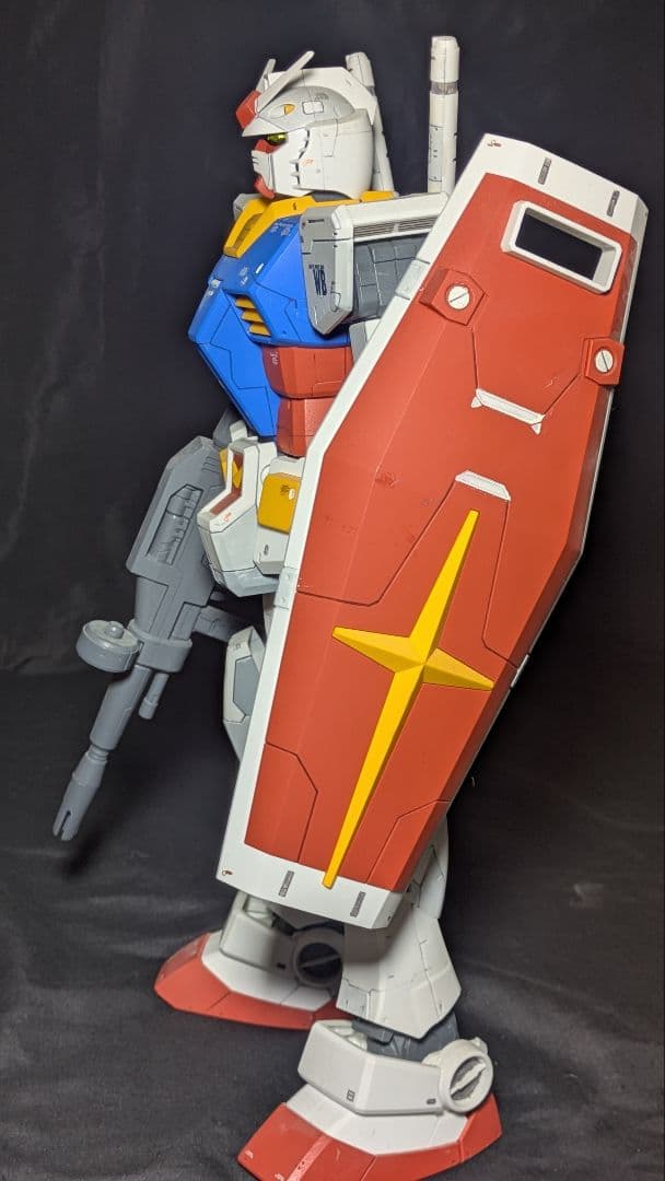 メガサイズ ガンダム ザク 塗装済 シャア専用 ガンプラ ザクⅡ rx-78-2