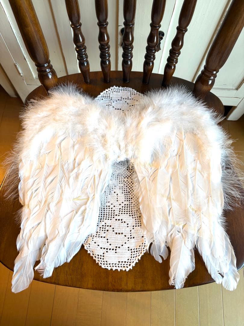 ♡ ベルギーアンティーク　エンジェルウィング　天使の羽　スモールサイズ　マヌカン