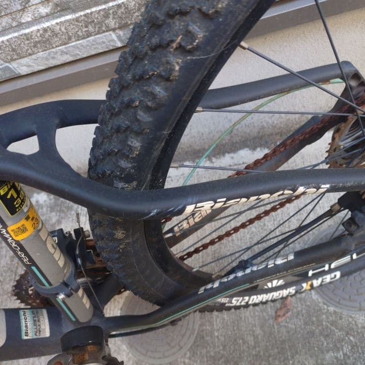 （ジャンク品）Bianchiロードバイク